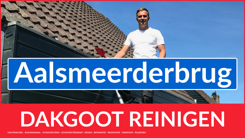 dakgoot vegen Aalsmeerderbrug