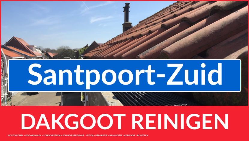 dakgoot vegen Santpoort-Zuid
