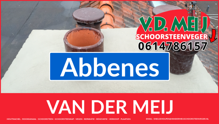 Van der Meij schoorsteen renovatie Abbenes Van der Meij schoorsteen renovatie in Abbenes