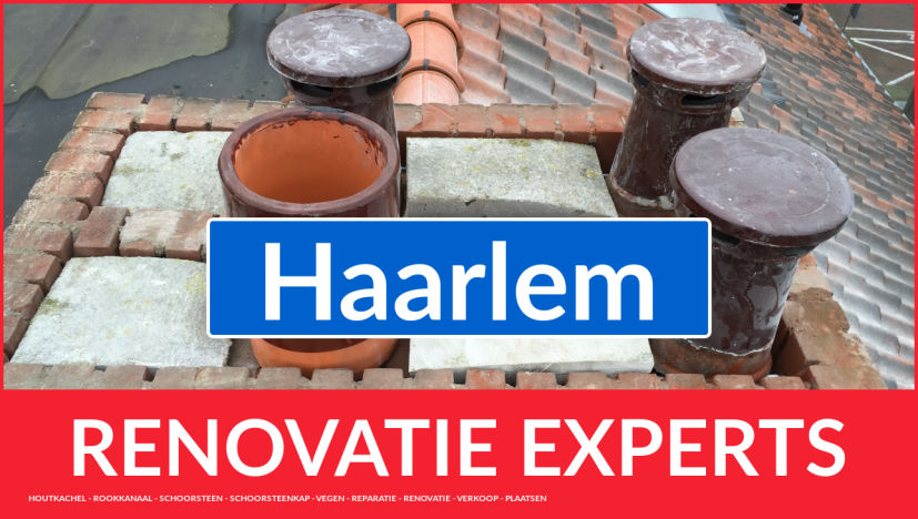 totale schoorsteen renovatie in Haarlem