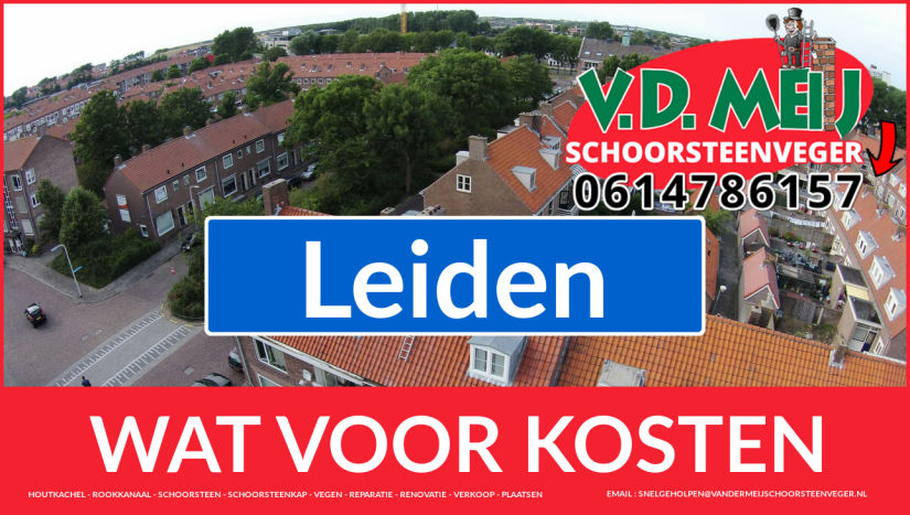 schoorsteen renovatie Leiden schoorsteen restauratie Leiden