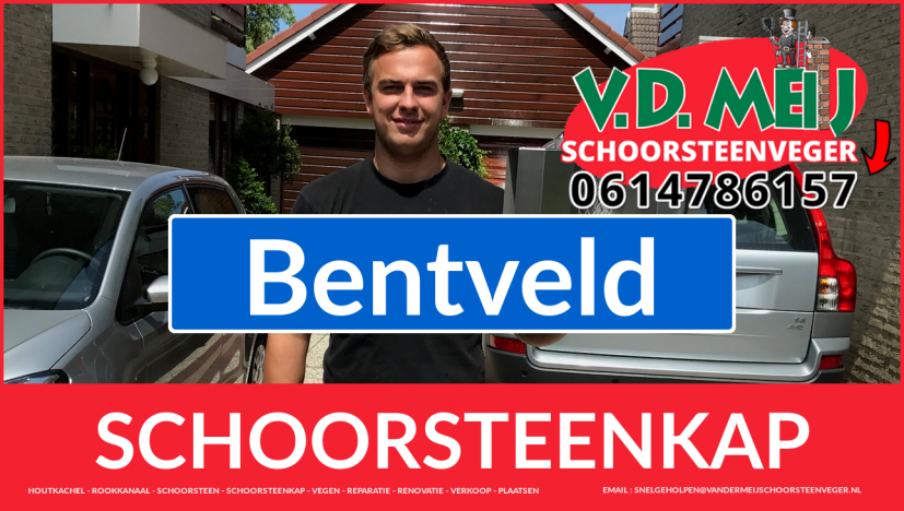 schoorsteenkappen plaatsen in Bentveld