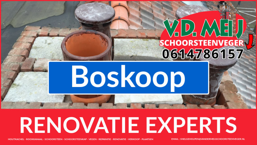 totale schoorsteen renovatie in Boskoop