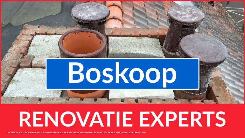 totale schoorsteen renovatie in Boskoop