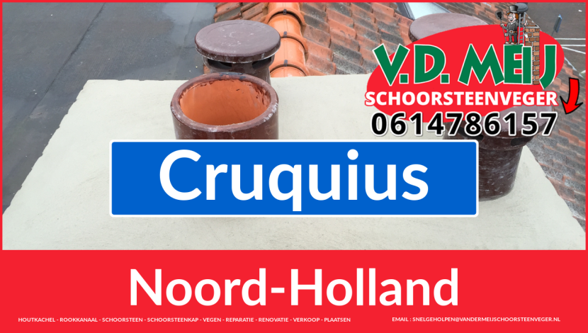 schoorsteenrenovatie Cruquius Tot ziens bij Van der Meij schoorsteen restauratie Cruquius