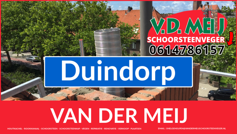 Van der Meij schoorsteen restauratie Duindorp Van der Meij schoorsteen renovatie in Duindorp