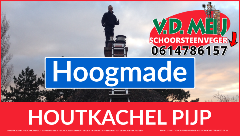 dubbelwandige pijp plaatsen in Hoogmade enkelwandig rook-kanaal plaatsen in Hoogmade