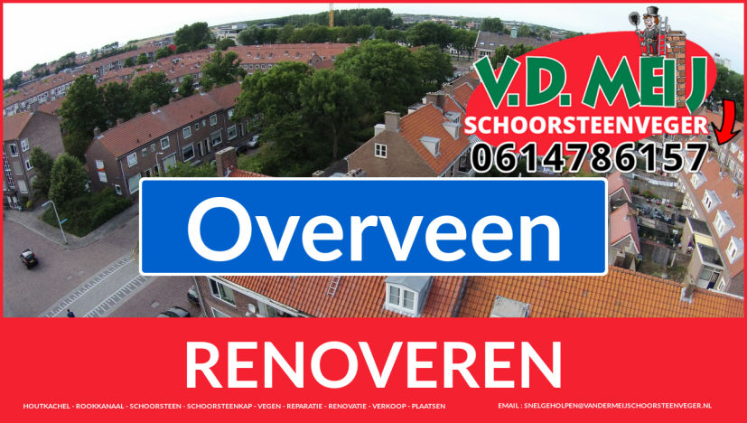 bedankt voor uw bezoek aan Van der Meij schoorsteen renovatie Overveen