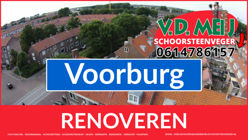 Tot ziens bij Van der Meij schoorsteenrenovatie Voorburg