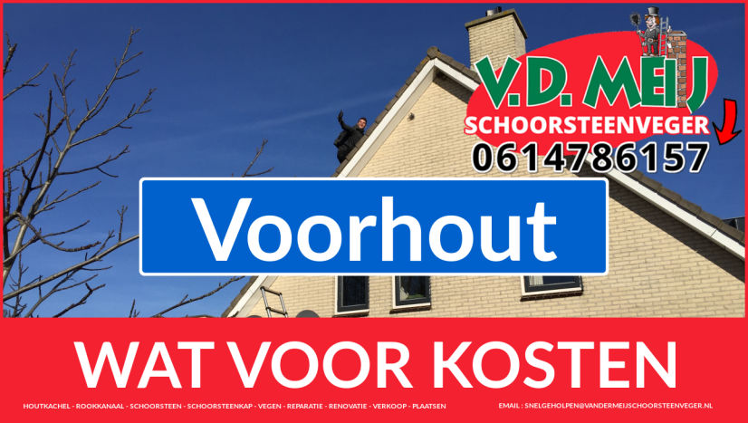 schoorsteenrenovatie Voorhout schoorsteen restauratie Voorhout
