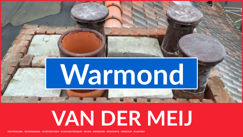 Van der Meij schoorsteenrenovatie Warmond Van der Meij schoorsteen restauratie in Warmond
