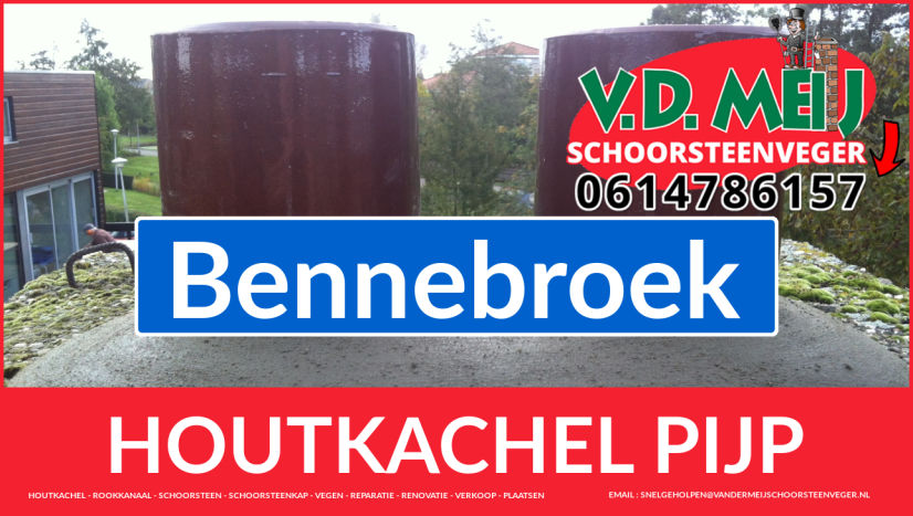 dubbelwandig rook-kanaal vervangen in Bennebroek enkel-wandig rookkanaal vervangen in Bennebroek