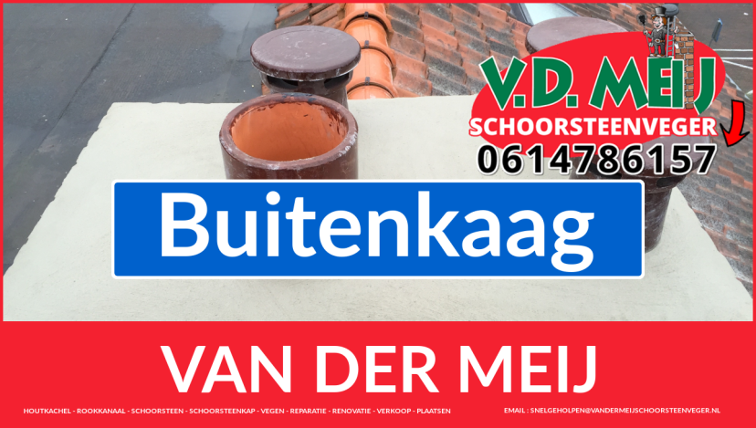 Van der Meij schoorsteen restauratie Buitenkaag Van der Meij schoorsteenrenovatie in Buitenkaag