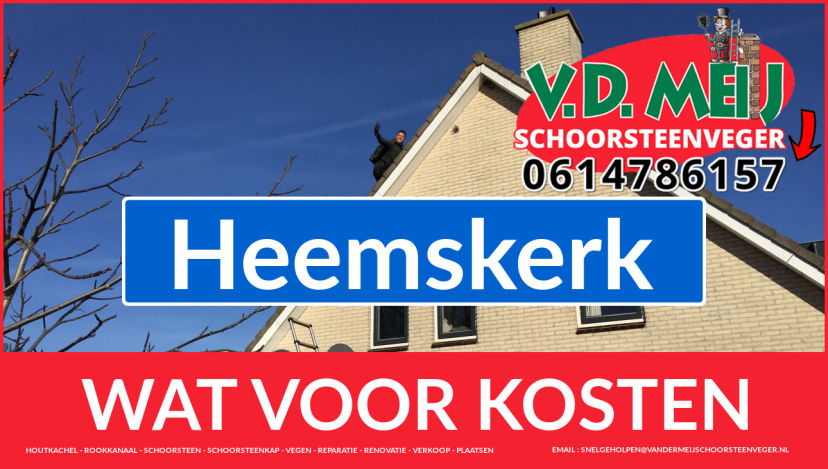 schoorsteenrenovatie Heemskerk schoorsteen renoveren Heemskerk