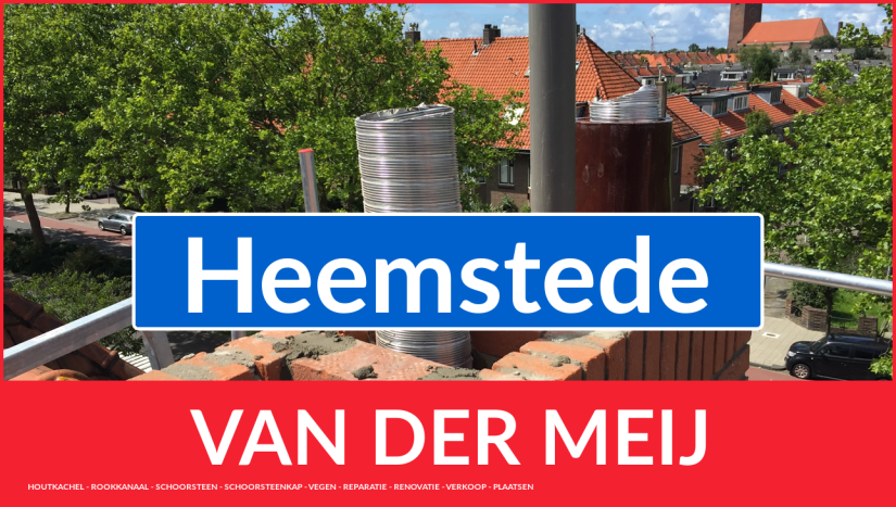 Van der Meij schoorsteen restauratie Heemstede Van der Meij schoorsteenrenovatie in Heemstede