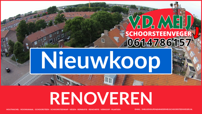 Tot ziens bij Van der Meij schoorsteenrenovatie Nieuwkoop