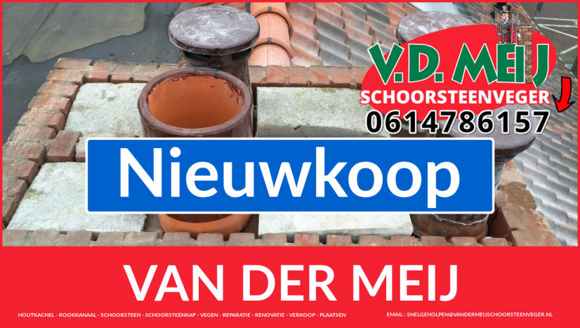 Van der Meij schoorsteen restauratie in Nieuwkoop