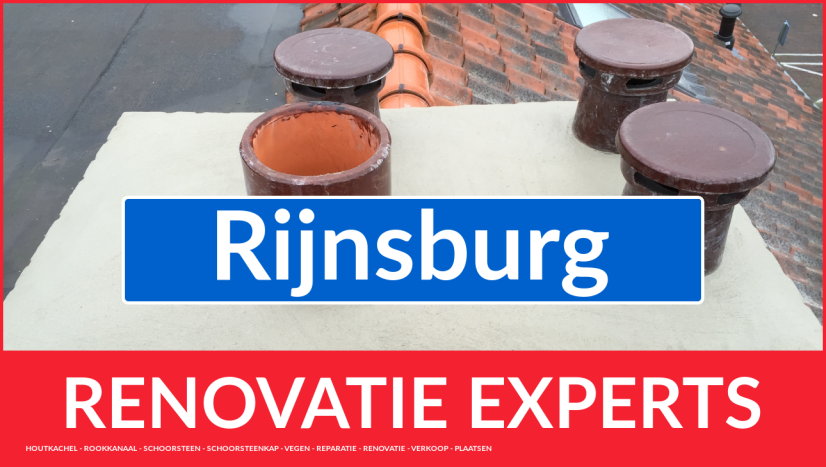 complete schoorsteen restauratie in Rijnsburg