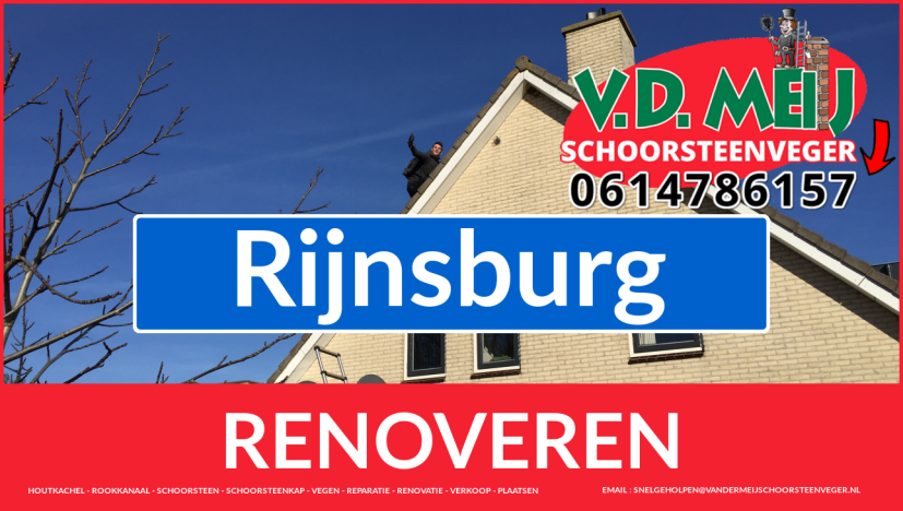 schoorsteen renovatie Rijnsburg Tot ziens bij Van der Meij schoorsteen restauratie Rijnsburg