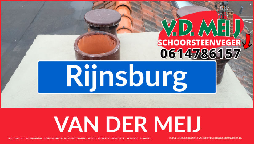 Van der Meij schoorsteenrenovatie in Rijnsburg