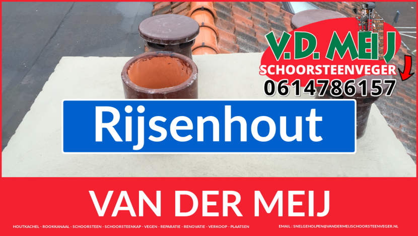 Van der Meij schoorsteenrenovatie Rijsenhout Van der Meij schoorsteen renovatie in Rijsenhout