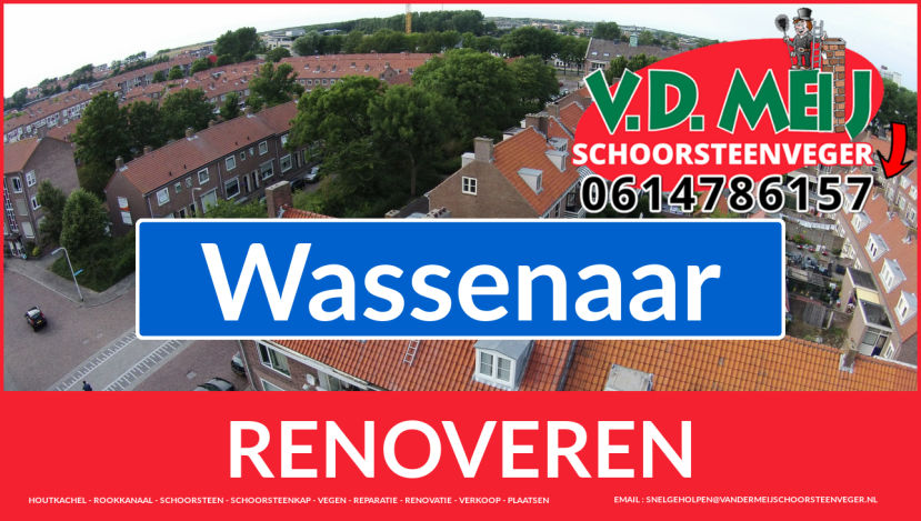 Tot ziens bij Van der Meij schoorsteen restauratie Wassenaar