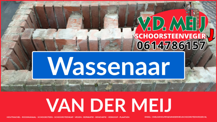 Van der Meij schoorsteenrenovatie in Wassenaar