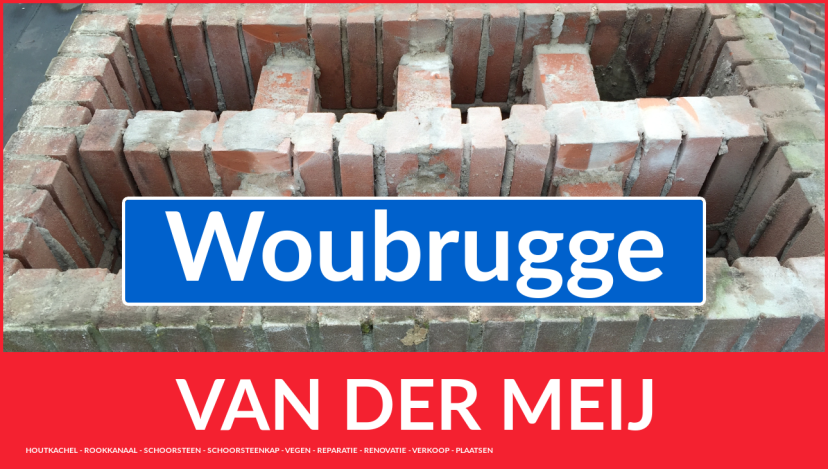 Van der Meij schoorsteen restauratie Woubrugge Van der Meij schoorsteenrenovatie in Woubrugge