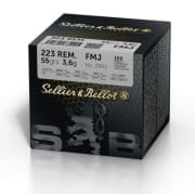 S&B 223 Rem 55grs FMJ (100 pk.)