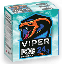 NOBEL VIPER STEEL 12-70-6  24GR. (25 pk.)