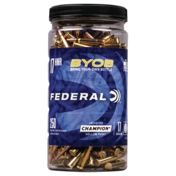 Federal 17 HMR JHP 17GR. (250 pk.)