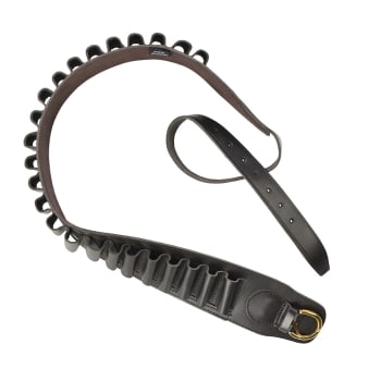 Patronbelte, Brunt lær Kal. 12