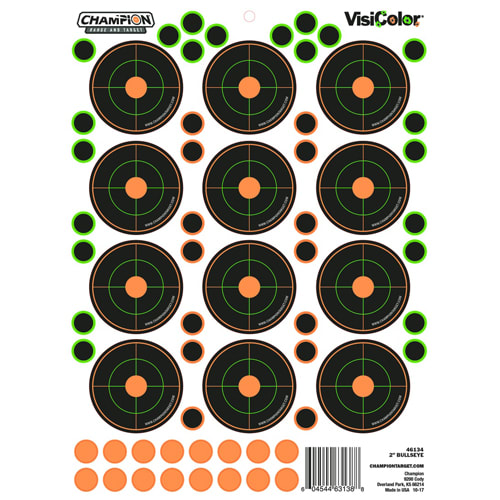 VisiColor Bullseye selvklebende blink