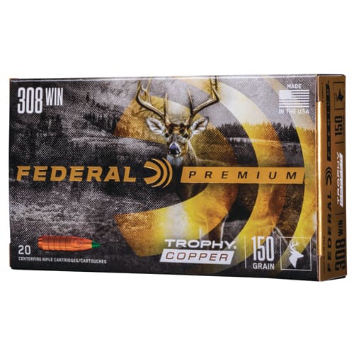 Premium 308 Win 165 Trophy Copper (20 pk.)