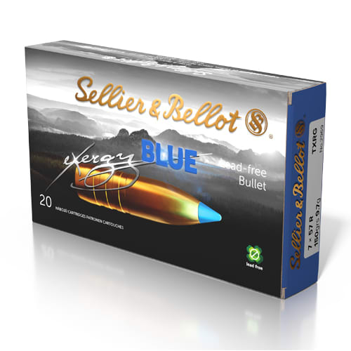 S&B 7x57R 150 eXergy Blue TXRG (20 pk.)