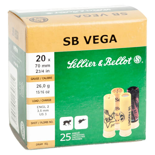 S&B VEGA 20-70-2 26G (10 pk.)