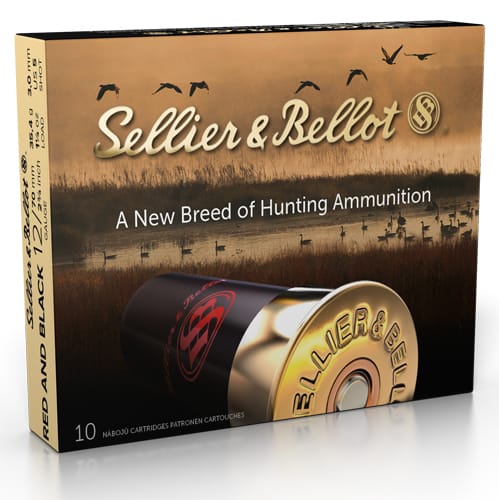 S&B RED AND BLACK 12-70-6 PAPP 35 GR. (10 pk.)