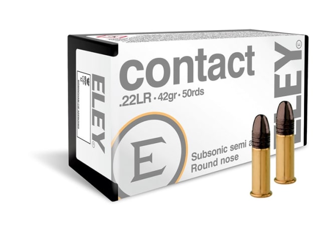 ELEY Contact Subsonic 42gr. Semi Auto (50 pk.)