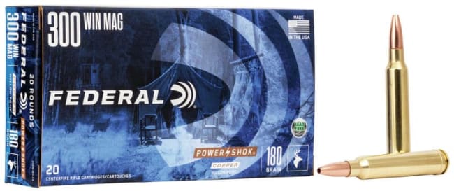 Power Shok Copper 300 WIN MAG 180grs