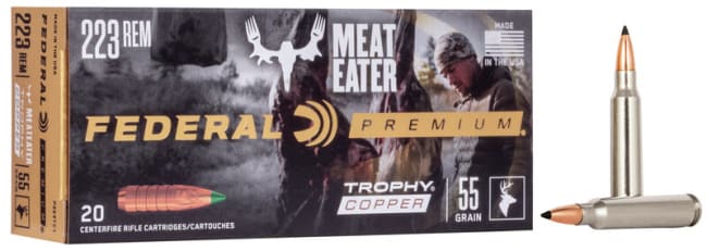 Premium 223 REM 55 Trophy Copper (20 pk.)