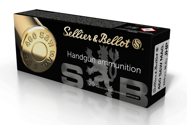 S&B .460 S&W 255grs JHP (20 pk.)