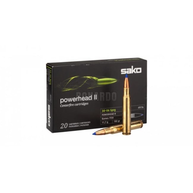 Sako 30-06 Powerhead II 180 grs (20 pk.)