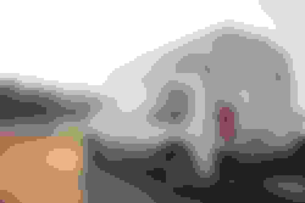 De bedrijfsbus van Schriktraining Deluxe