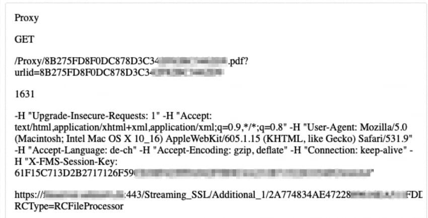 FileMaker Medienfeld Feld Proxy Fehler
