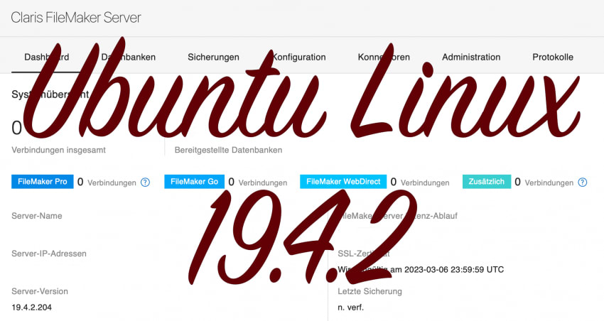 FileMaker Server Ubuntu Linux