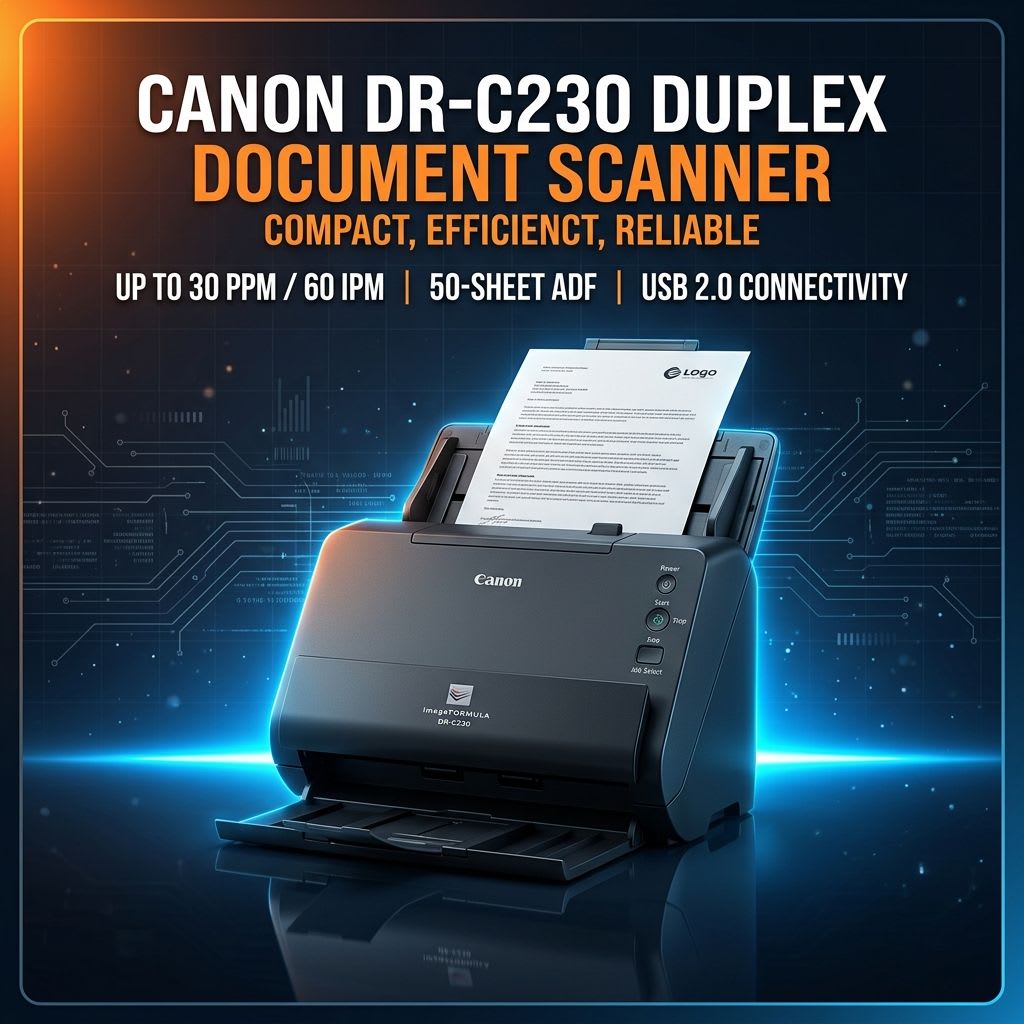 Canon DR-C230 Duplex Document Scanner
