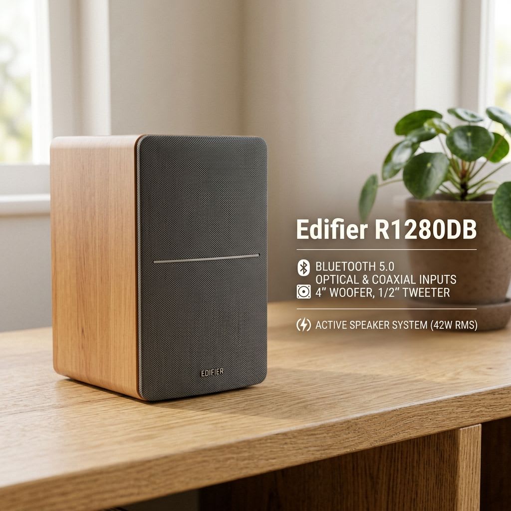 Edifier R1280DB Bookshelf Speaker