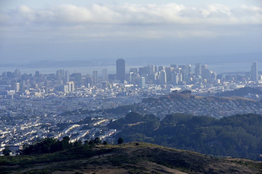 San Francisco View from San Bruno