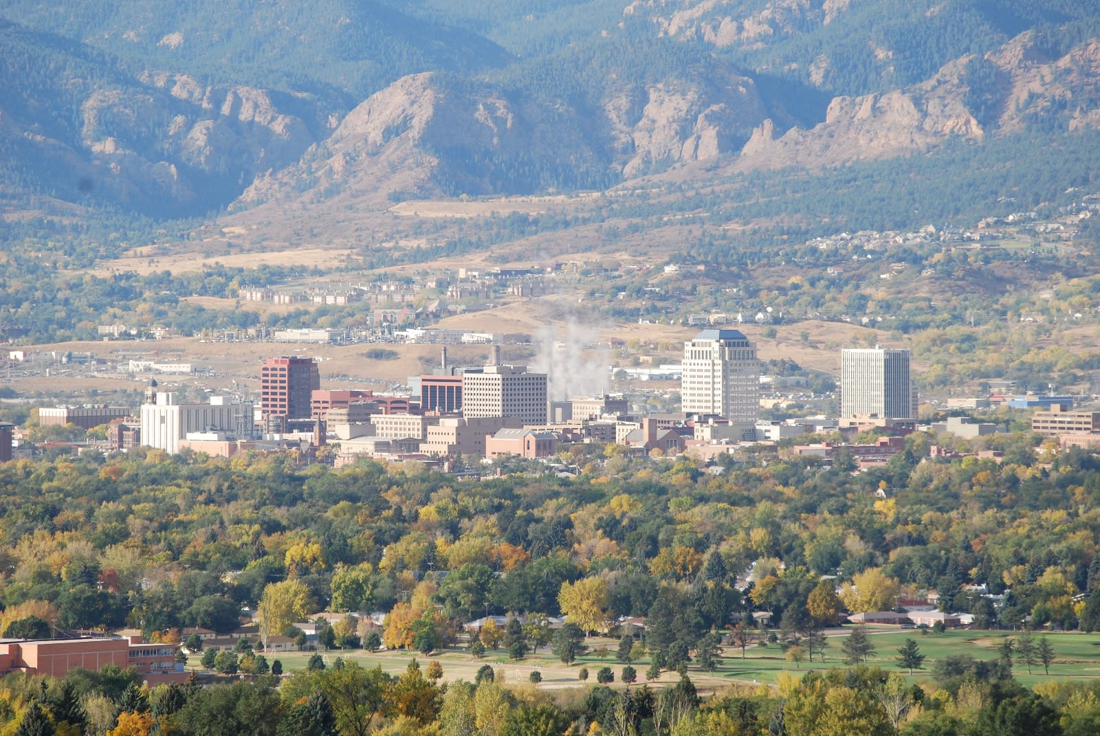 View of Colorado Springs