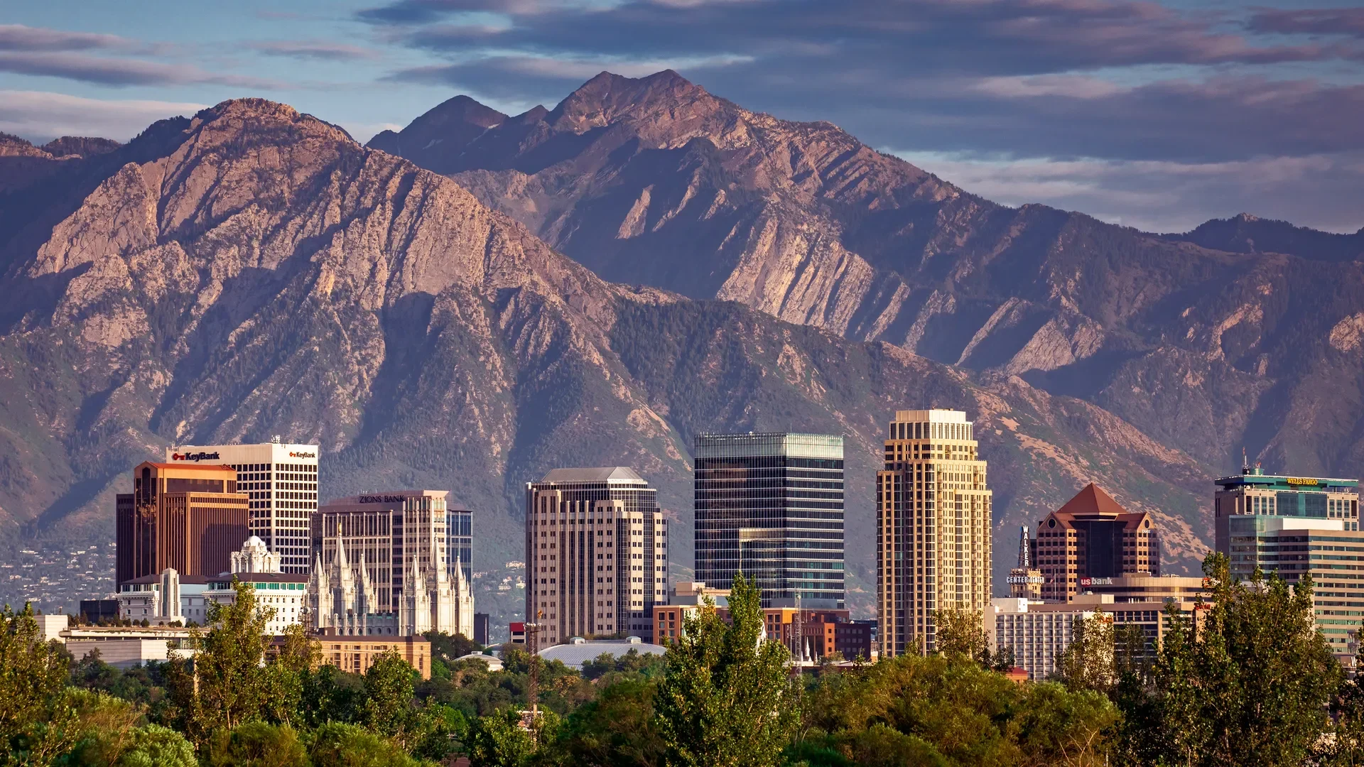 Salt Lake City Skyline